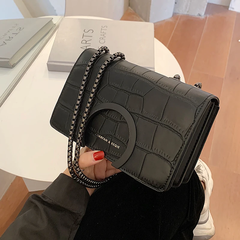 

с доставкой Small Stone Pattern PU Leather Hand Bags 2020 Vintage Shoulder Handbags Female Travel Totes Lady Fashion Hand Bags